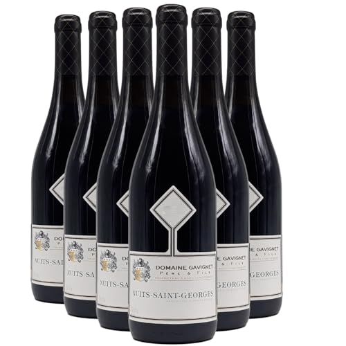 Nuits-Saint-Georges Rotwein 2021 - Domaine Gavignet Père et Fils - g.U. - Burgund Frankreich - Rebsorte Pinot Noir - 6x75cl von Generisch