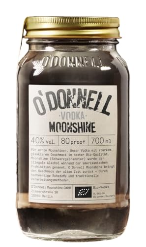 O'Donnell Moonshine Vodka – Kristallklarer Premium-Vodka 40% Vol. 0,7 Liter von Generisch