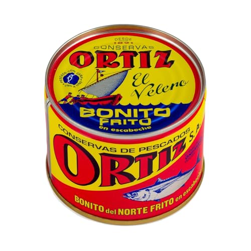 ORTIZ Gebratener Weißer Thunfisch aus dem Norden in Escabeche 140 g. 9er-Pack von Generisch