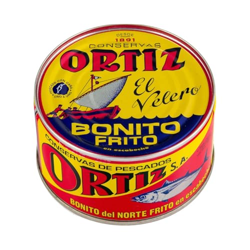 ORTIZ Gebratener Weißer Thunfisch aus dem Norden in Escabeche 260 g. 9er-Pack von Generisch