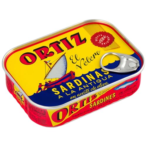 ORTIZ Sardinen in Olivenöl nach alter Art 100 g. 9er-Pack von Generisch