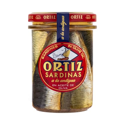 ORTIZ Sardinen in Olivenöl nach alter Art 140 g. 9er-Pack von Generisch