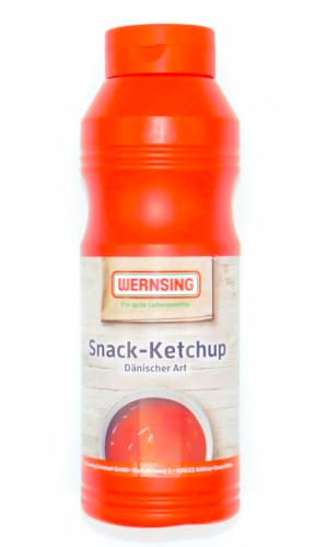 Original Imbiss Snack-Ketchup von Wernsing, Dip für Pommes, Fritteusen-Snacks, Burger für Großpackung für Gastronomie, Großverbraucher & Imbiss von Generisch