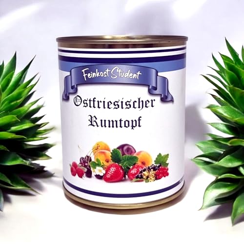 Ostfriesischer Rumtopf aus der Dose mit Jamaica Rum 720 ml von Generisch