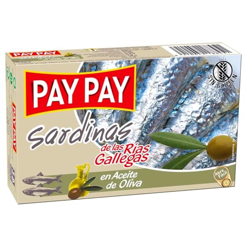 PAY PAY Sardinen in Olivenöl 88 g. 9er-Pack von Generisch