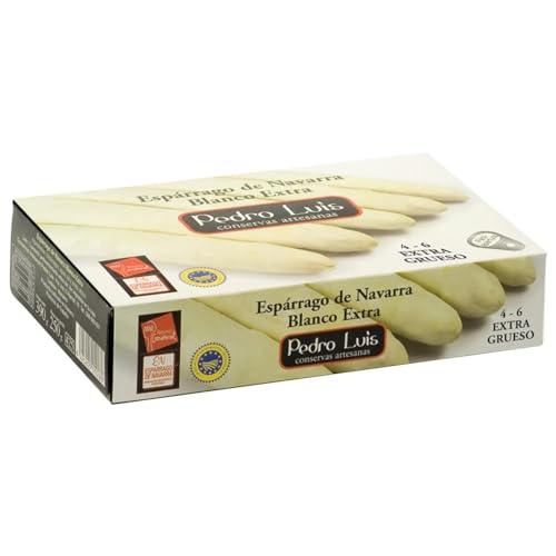 PEDRO LUIS Spargel g.U. Navarra 4-6 Stk. 250 g 2er Pack von Generisch