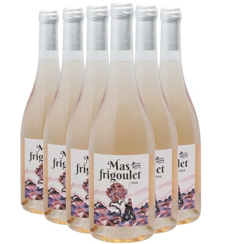 Pays d'Hérault Coteaux du Salagou Rosa Roséwein 2023 - Mas Frigoulet - g.g.A. - Languedoc - Roussillon Frankreich - Rebsorte Oeillade, Syrah - 12x75cl von Generisch