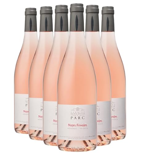 Pays d'Hérault Pays de Caux Notes Frivoles Roséwein 2020 - Domaine Sainte Cécile du Parc - g.g.A. - Languedoc - Roussillon Frankreich - Rebsorte Grenache, Syrah, Carignan - 12x75cl von Generisch