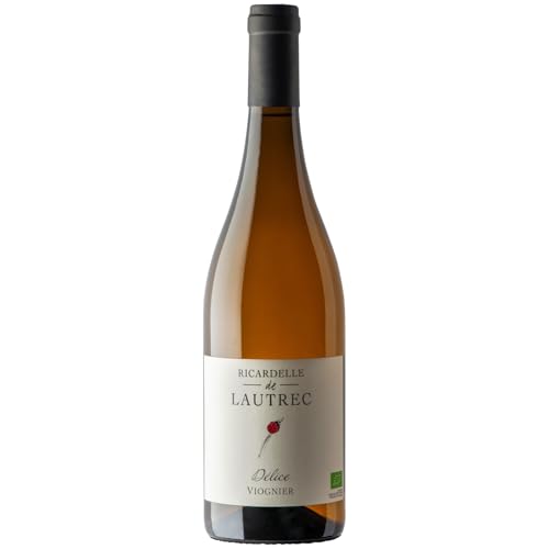 Pays d'Oc Délice Viognier Weißwein 2022 - Bio - Domaine Ricardelle de Lautrec - g.g.A. - Languedoc - Roussillon Frankreich - Rebsorte Viognier - 75cl von Generisch