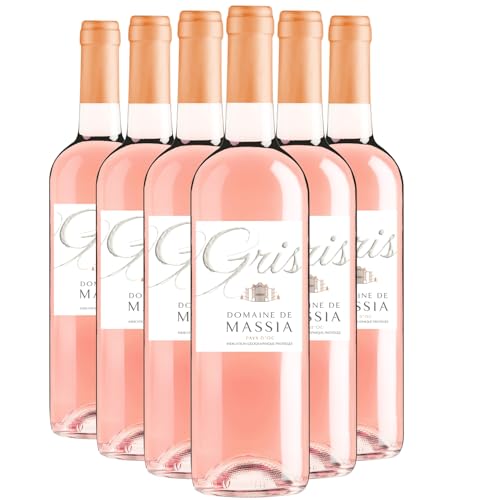 Pays d'Oc Esprit de Massia Roséwein 2023 - Domaine de Massia - g.g.A. - Languedoc - Roussillon Frankreich - Rebsorte Pinot Gris, Carignan, Grenache - 6x75cl von Generisch