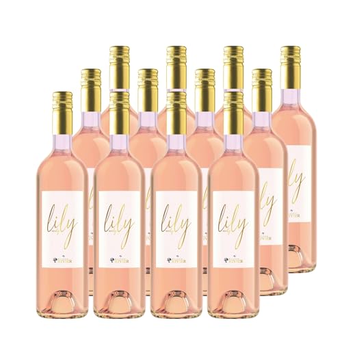 Pays d'Oc Lily Lovely Roséwein 2023 - Maison Rivier - g.g.A. - Languedoc - Roussillon Frankreich - Rebsorte Merlot, Caladoc, Grenache - 12x75cl von Generisch