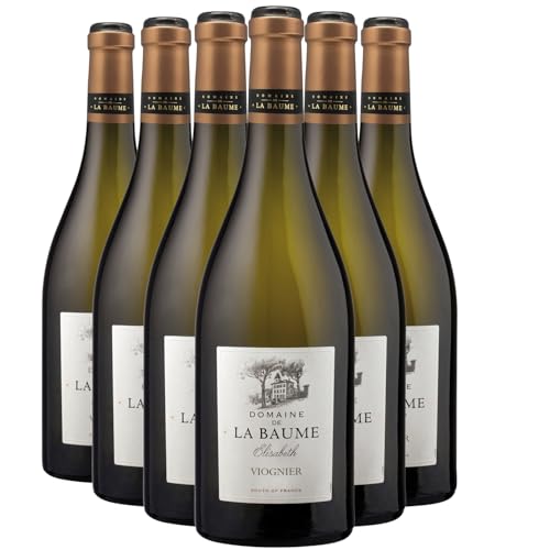 Pays d'Oc Viognier Elisabeth Weißwein 2023 - Domaine de la Baume - g.g.A. - Languedoc - Roussillon Frankreich - Rebsorte Viognier - 6x75cl von Generisch