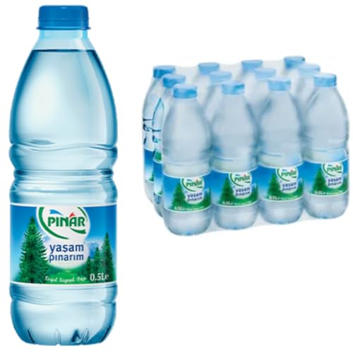 Pına Wasser natürliches Quellwasser Wasser 500 mililiter x 12 STÜCK mit pufai grocery von Generisch