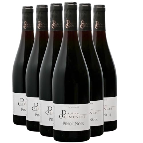 Pinot Noir Rotwein 2023 - Patrick Clémencet - französischer Wein - Burgund Frankreich - Rebsorte Pinot Noir - 6x75cl von Generisch