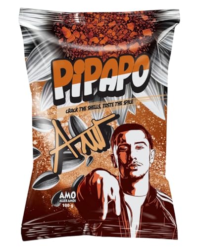 Pipapo Sonnenblumenkerne by Amo | 100g Packung | Taco Geschmack | S-Mann von Generisch