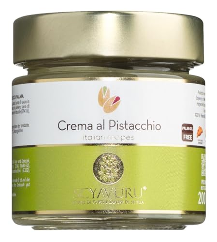 Pistazien Creme Pistazienaufstrich mit sizilianischen Pistazien - Nussaufstrich - Crema al Pistacchio - ohne Palmöl von Generisch