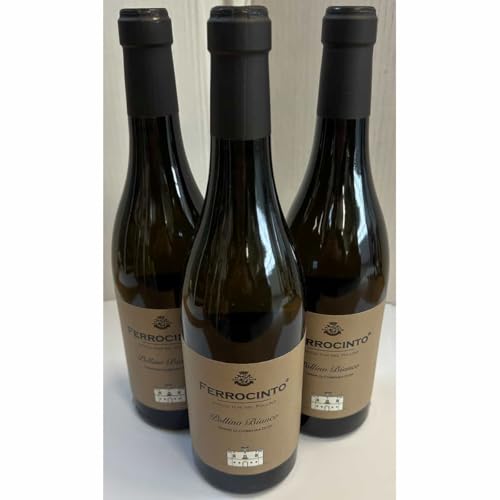 Pollino Bianco Terre di Cosenza DOP Calabria, Tenute Ferrocinto, Weißwein aus Italien, 750 ml, 3er Set von Generisch