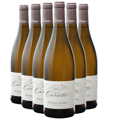 Pouilly-Fuissé Les Calcaires Weißwein 2023 - Bio - Domaine Carrette - g.U. - Burgund Frankreich - Rebsorte Chardonnay - 6x75cl von Generisch