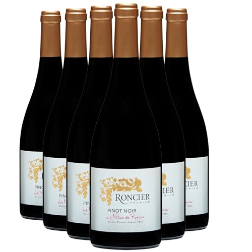 Premium La Mûre de Roncier Rotwein 2023 - Roncier - französischer Wein - Burgund Frankreich - Rebsorte Pinot Noir - 6x75cl von Generisch