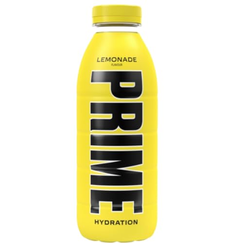 Prime Erfrischungsgetränk Hydration Lemonade, Erfrischungsgetränk mit Zitronengeschmack mit Süßungsmitteln (Einweg) 500 Mililiter von Generisch