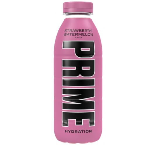 Prime Erfrischungsgetränk Hydration Lemonade, Strawberry Watermelon 500 Mililiter (Einweg) von Generisch