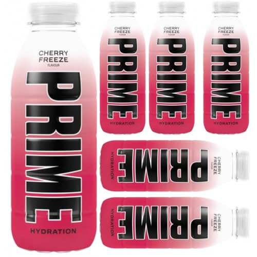 Prime Erfrischungsgetränk Hydration Lemonade Cherry Freeze 500 Mililiter x 6 STÜCK (Einweg) von Generisch