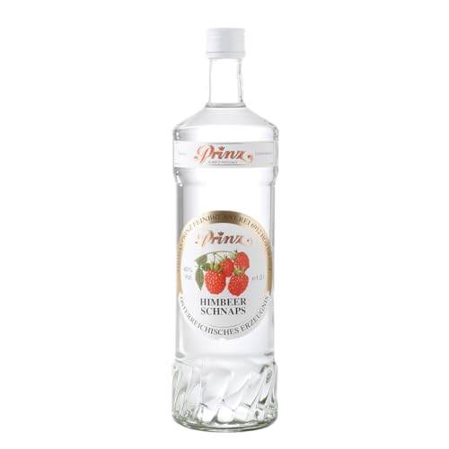 Prinz Himbeer Schnaps 40% Vol. 1,0 Liter Himbeergeist von Generisch