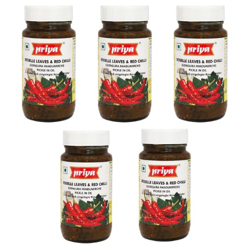 Priya Gongura mit Roter Chili (5er-Pack x 300g) von Generisch