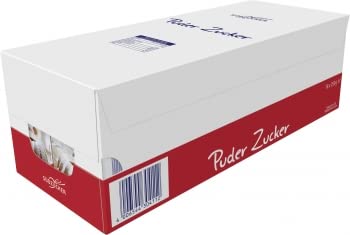 Puderzucker 250 g Karton: 16 x 250g | Feiner Puderzucker ideal für Waffeln, zum Backen & für Desserts von Generisch