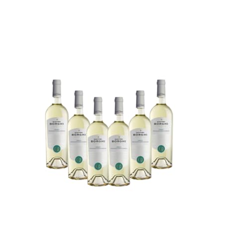 Quattro Borghi Grillo 2023Cantine Cellaro Sizilianischer Weißwein(6x750 ml) von Generisch