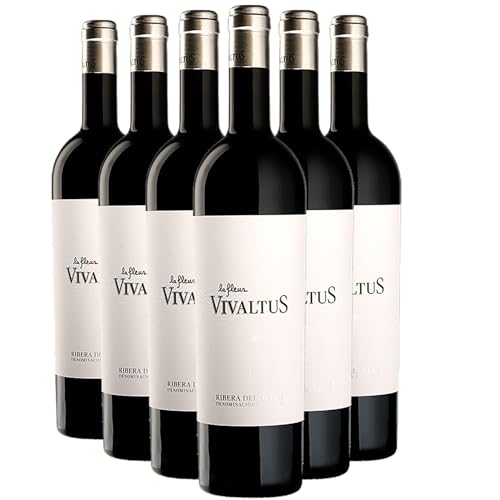 Ribera Del Duero La Fleur Vivaltus Rotwein 2016 - Vivaltus - DO - Castilla y Leon Spanien - Rebsorte Tempranillo, Cabernet Sauvignon - 6x75cl von Generisch