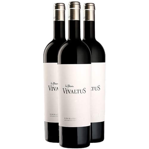 Ribera Del Duero La Fleur Vivaltus Rotwein 2017 - Vivaltus - DO - Castilla y Leon Spanien - Rebsorte Tempranillo, Cabernet Sauvignon - 3x75cl von Generisch