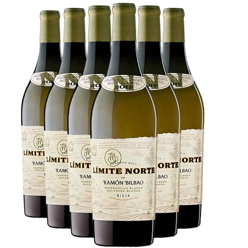 Rioja Limite Norte Reserva 201 Weißwein 2017 - Ramon Bilbao - DO - La Rioja Spanien - Rebsorte Tempranillo Blanco, Maturana Blanca - 6x75cl von Generisch