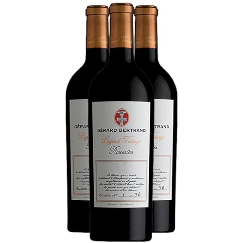 Rivesaltes Legend Vintage Ambré Rotwein 1977 - Gérard Bertrand süßer - g.U. - Languedoc - Roussillon Frankreich - Rebsorte Grenache - 3x75cl von Generisch