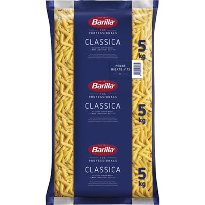 Röhrennudeln Penne Rigate No. 73 kleine 5 kg Beutel - Barilla - von Generisch