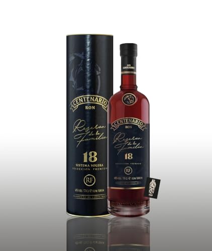 Ron Centenario 18 Anos Reserva de la Familia in GP 0,7l (40% vol.) inkl. Mixcompany Postkarte- [Enthält Sulfite] von Generisch