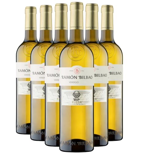 Rueda Verdejo Weißwein 2023 - Ramon Bilbao - DO - La Rioja Spanien - Rebsorte Verdejo - 6x75cl von Generisch