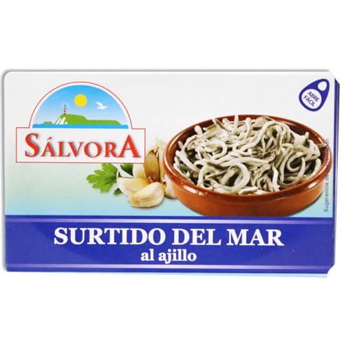 SÁLVORA Surimi-Aal-Ersatz al ajillo scharf 50 g. 9er Pack von Generisch