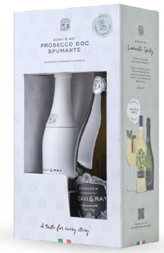 SCAVI & RAY Prosecco DOC Spumante 0,75L im Geschenkset mit Gewürzmühle von Generisch