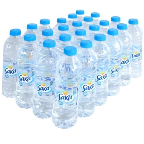 SKA Wasser natürliches Quellwasser Wasser 500 mililiter x 24 STÜCK mit pufai grocery von Generisch