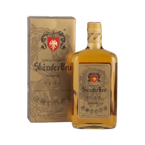 SKENDERBEU Konjak (Cognac) V.S. 0,7L | 40% Vol. + Geschenkbox - Gjergj Kastrioti Skenderbeu Weinbrand aus Albanien von Generisch