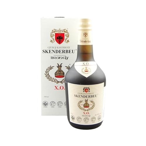 SKENDERBEU Konjak (Cognac) XO 0,5L | 40% Vol. + Geschenkbox - Gjergj Kastrioti Skenderbeu Weinbrand aus Albanien von Generisch