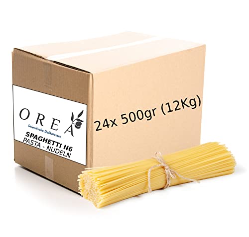 SPAGHETTI N.6 | PASTA Nudeln Großpackung 24x500gr (12Kg) von Poiget