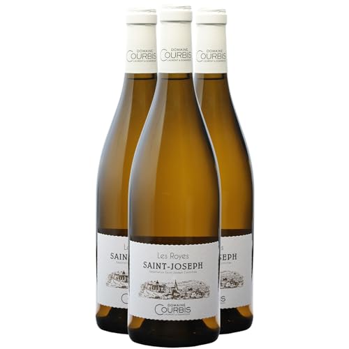 Saint-Joseph Les Royes Weißwein 2022 - Domaine Courbis - g.U. - Rhonetal Frankreich - Rebsorte Marsanne, Roussanne - 3x75cl von Generisch