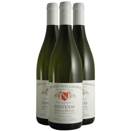 Santenay Sous la Roche Weißwein 2023 - Domaine Yves Girardin - g.U. - Burgund Frankreich - Rebsorte Chardonnay - 3x75cl von Generisch