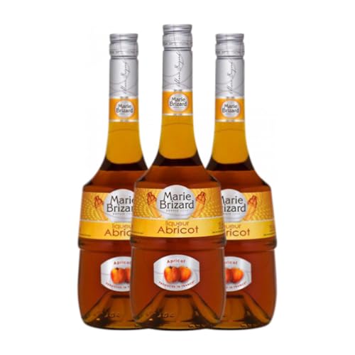 Schnaps Marie Brizard Apry 70 cl (Karton mit 3 Flaschen von 70 cl) von Generisch