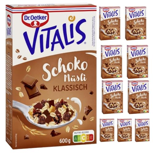 Schoko Müsli klassisch Knusper Müsli 600 g X 10 Packungen von Generisch