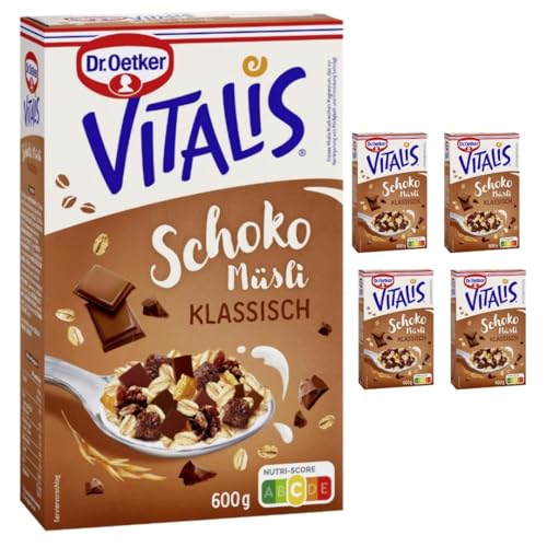 Schoko Müsli klassisch Knusper Müsli 600 g x 5 Stück mit Pufai von Generisch