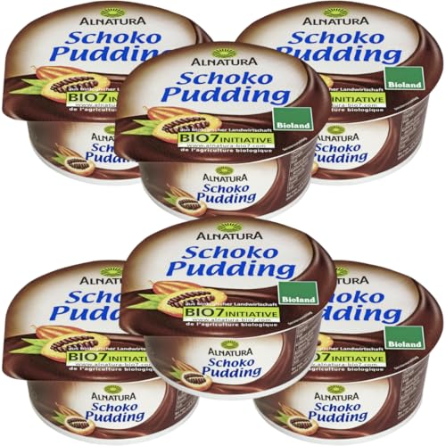 Schoko Pudding Cremig-aromatisch und intensiv Schoko dank Vollmilch und Bourbonvanilleextrakt 150 Gramm x 6 STÜCK von Generisch