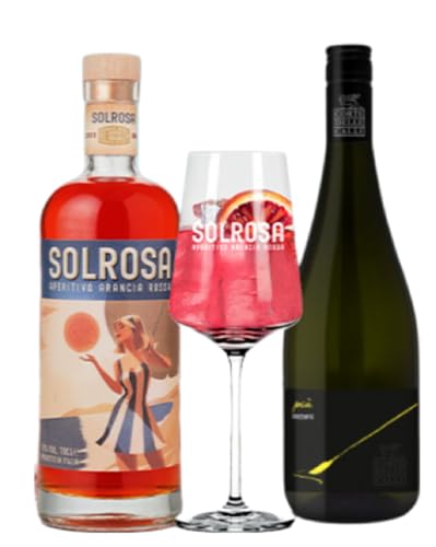 Solrosa Aperitivo Arancia Rossa & Corte della Calli Spritz Set mit Glas von Generisch